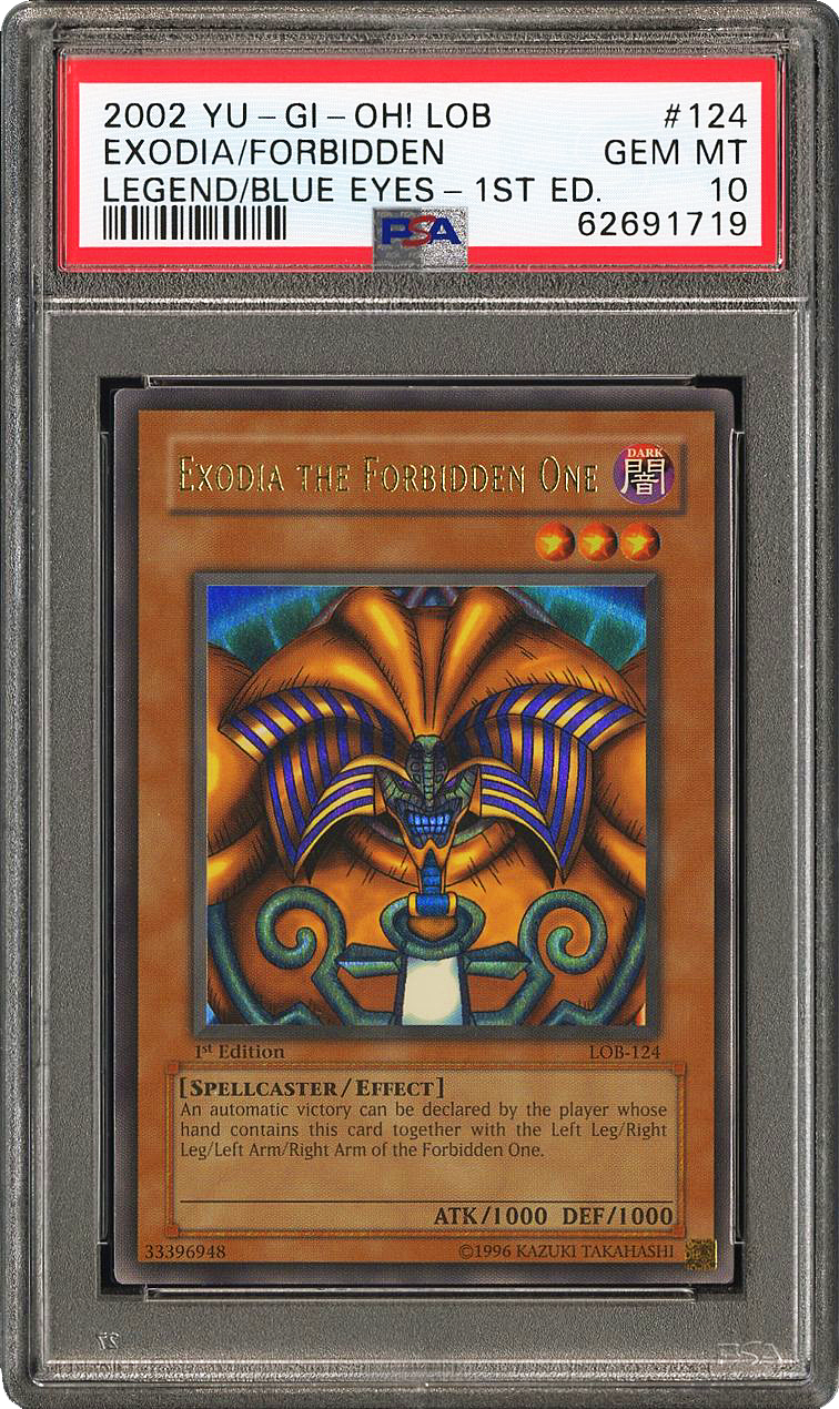 exodia the forbidden one psa 10